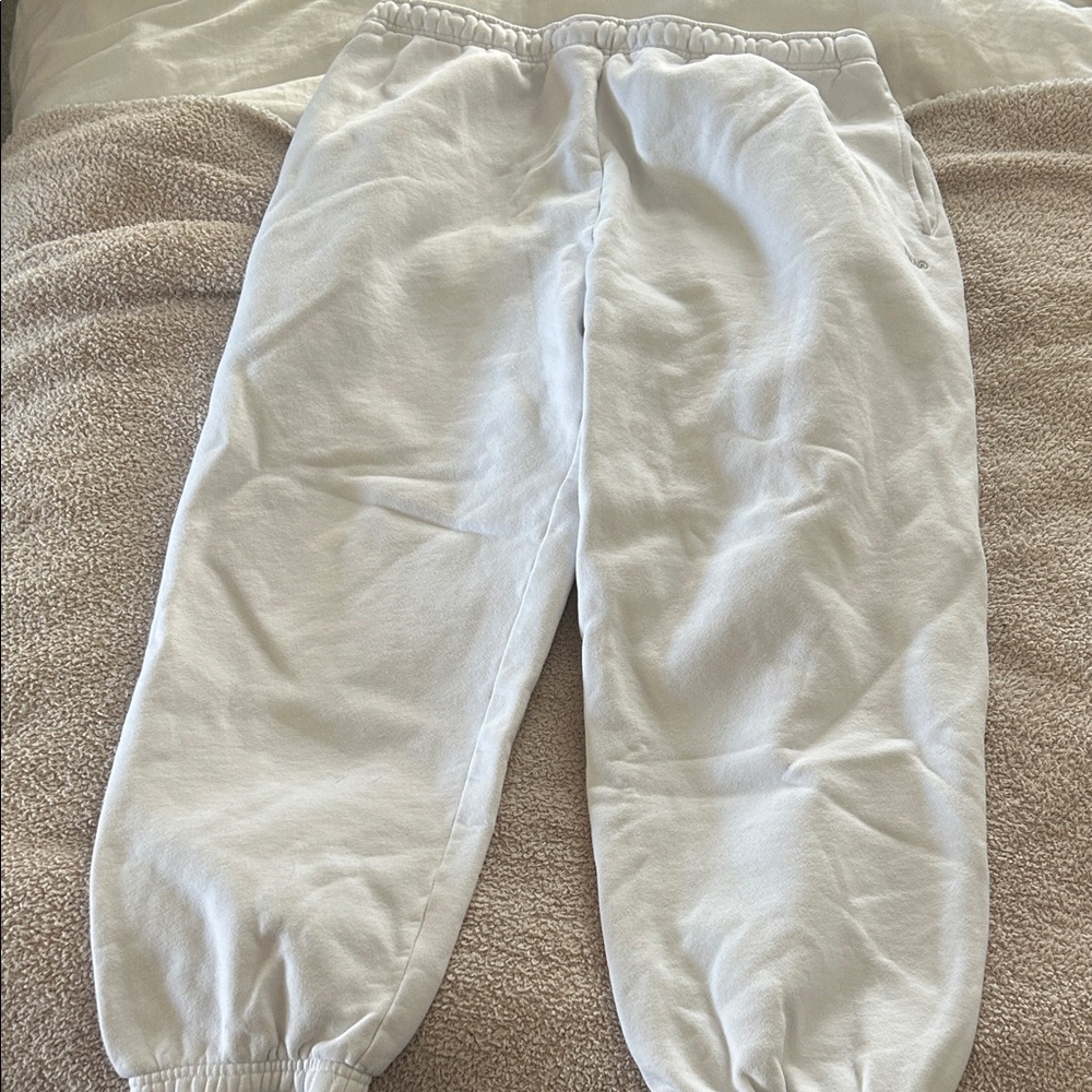 TNA Soft White Joggers